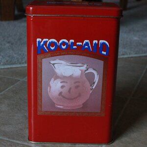Vintage Kool-Aid Storage Tin